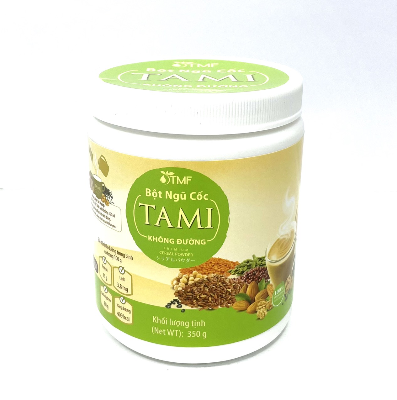 Bột ngũ cốc Tami không đường 350g